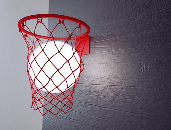 创意灯具造型设计 篮球灯_创意无处不在_...