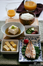 #早餐这样吃#早上好 丰盛的日式早餐，让你元气满满！ WeChat:thyanjiuyuan。