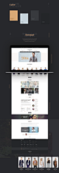 Constantine clothing shop template : Constantine – template for your e-Commerce project. Inspired for presenting fashion websites with trending items. Archive contain 16 PDS pages and HTML for desktop and 11 PSD for mobile. You can buy it here https://ui8
