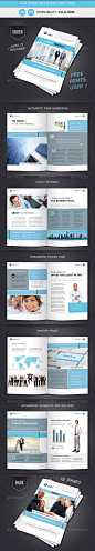 Corporate & Business Brochure Template Design - Corporate Brochures