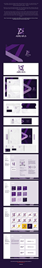 Adflatus logo and corporate identity design by ... | identity / bra...