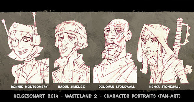 Wasteland 2 - Charac...