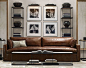 Another GLAMasculine living room from Restoration Hardware. | japanesetrash.com: 