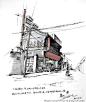【手绘流思】太原古建筑——牛人萧刚手绘作品集  34例 |如有需要，请加私人微信（designsn）^_^