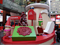 2013香港九龙尖沙咀Isquare国际广场商场以「北欧圣诞印章乐园」命名的圣诞布置