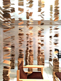 This work is an installation for a furniture manufacture’s exhibition in Asahikawa, Japan.: