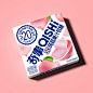 奇事3D蒟蒻果汁软糖果冻130克盒装布丁水果味草莓白桃味网红零食