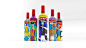 HP x Smirnoff : We collaborated with HP and Smirnoff to create a limited edition bottle based on the concept of diversity. We created these bottles in collaboration with HP and using the HP SmartStream D4D technology that allows creating variable data at 