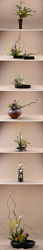 来自台湾花道艺术家林曉真的花艺作品，精湛的「小原流」日本花艺技巧。 呈现出自然清新的空间视觉，透露出植物的生命力与花道哲学精神。 <br/>