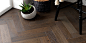 Goodrich Espresso Oak Parquet Flooring | Woodpecker Flooring : Goodrich Espresso is a parquet floor with depth. Whisk your heels across the wavering shades in blocks that have been carefully brushed and matt lacquered.