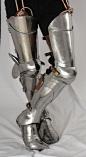一些腿部跟脚部的欧式盔甲衔接参考 ​​​​