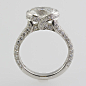 HARRY WINSTON Megumi 2.02cts F VS1 Oval Diamond Engagement Ring image 2