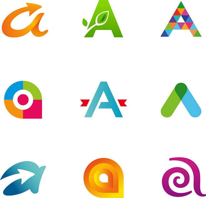 字母logo设计图片