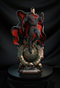 Superman Red Son, Anderson Lovato : Hello guys, I would like to share my latest personal work, this is Superman from the Red Son comic where, instead of crashing in Kansas, as in the main story, his spaceship crashed in Soviet Ukraine and he eventually be