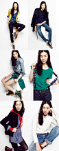 #lookbook# madewell 2011.8月 looks we love @刘雯