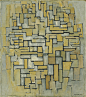 Composition in Brown and Gray (Gemälde no. II / Composition no. IX / Compositie 5)
Piet Mondrian (Dutch, 1872-1944)