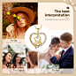 10.99US $ 50% OFF|Heart Shaped Dog Necklaces Pendant with Zircon Women's Neck Chain Choker Necklaces Fashion Wedding Jewelry for Women 2021 Trend|Chain Necklaces|   - AliExpress : Smarter Shopping, Better Living!  Aliexpress.com