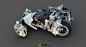 Omniverse Project - Desert Buggy, Gregor Kopka : Cool side project our team at NVIDIA did last year to test capabilities of our proprietary render engine Kit and Omniverse suite.
I was responsible for the designing and modeling of this buggy which was the