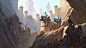 Class Demo of Desert Citadel, Gabriel Yeganyan : This was another in class demo I finished up for Concept Design Academy's Environment Design course from a while back.