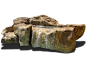 石块PNG 合成素材 免抠图 石头 山体