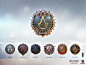 Assassin's Creed Identity Rank emblems, Andi Drude : Rank emblems I have done for the game Assassin's Creed Identity