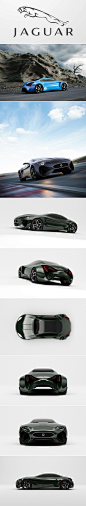 Jaguar XKK Concept by Skyrill