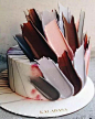 #美食诱惑# 来自kalabasa油画笔触的蛋糕，你们想尝尝吗？