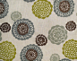 Zinnia Fabric by Galbraith and Paul in Sky contemporary upholstery fabric