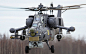 The Mil Mi-28N "Havoc" Russian attack helicopter