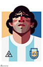 阿根廷“球王”马拉多纳