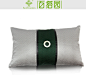 百搭园现代中式绿色样板房装饰抱枕 软装靠垫 靠包 含芯-淘宝网