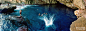 蓝洞 世界第二洞穴潜水点【塞班岛旅游
Saipan lsland —— 西太平洋上的明珠】塞班岛（Saipan Island）是北马里亚纳联邦（CNMI）首府，位于东经145度，北纬15度的太平洋西部，菲律宾海与太平洋之间，西南面临菲律宾海，东北面临太平洋。北马里亚纳联邦（CNMI）包含15个岛屿，与位于其南部的关岛共称马里亚纳群岛。[地图]由于近邻赤道，塞班岛（Saipan Island）一年四季如夏，风景秀美，是世界著名的旅游休养胜地。身处塞班岛，背倚热带植被覆盖的山脉，透过道路两旁的郁郁葱葱的椰树展