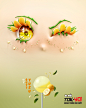 Candy CGI Animation character animation chupa chups eyes facial expresion Food  fruits lollipop yuzo