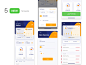 UI Kits : (new v.1.1) Finansi is an iOS UI Kit to help in your financial App development process. It contains 30 screens in layered and organized elements. The icons are designed specifically for financial App requirements. Also, the smart symbol makes it