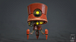 CT-Droid, Ben de Hullu : Personal project 
With this project I wanted a break from environments and work on my hard-surface modeling skills.
For reference I used one of Jake Parker's robots.