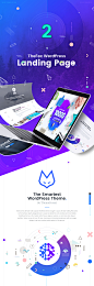 Thefox WordPress Landing Page version 2.0 : TheFox is the ultimate multi-purpose WordPress theme, brought to you by the best-selling PSD author on ThemeForest. Expertly designed down to every last detail, this is the smartest and most flexible WordPress t