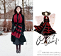 #Nancy Zhang#外套MarcJacobs，唐装与鞋Comme des Garcons，围巾花笙记。这次主题是＂寒山Style＂，契机来自在欧洲偶得这以清代罗聘所绘＜寒山拾得图＞中所题的＂寒山拾得二圣降乩诗＂拓片为纹理的古董包，想来也是种缘分。