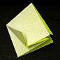太阳花的折法 手工折纸美丽的向日葵图解-www.uzones.com