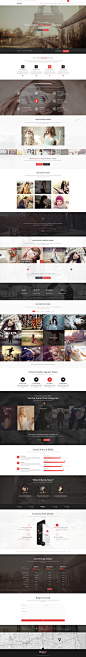 Crexis - One Page PSD Theme