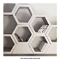 Hey, I found this really awesome Etsy listing at http://www.etsy.com/listing/170233831/set-of-3-honeycomb-bookcase-recyclable