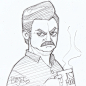 Ron Swanson by Banzchan