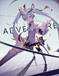 VOCALOID 初音未来 同人图 插画 壁纸 | Adventure | 半次元-第一中文COS绘画小说社区
画师 kieed http://pixiv.net/member.php?id=11525066 …