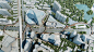 龙之翼是一个长达1.5公里的空中步行系统，包含一个空中广场和一组跨度70米的桁架，贯穿上海中山公园地块最繁华的购物区。Arup Associates 是该项目国际竞标的优胜者，设计的主旨是打造一个天桥及空中平台，不仅将高密度商业中心串联起来，同时解决该地区繁杂的公共交通问题。这个系统连接了两条地铁线、多个购物中心和中山公园前广场。设计团队认真开展了实地分析和行人流量研究，从使用者的角度出发，充分考虑可达性和无障碍设计，将此核心商业区打造成一个方便行人活动的区域。
 
桥面根据连接的建筑二层标高调整高度，并