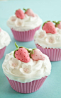 Strawberry Cupcakes | Strawberry Sweets