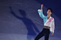 Yuzuru Hanyu performs during the All Japan Medalist On Ice at Makomanai Sekisui Heim Ice Arena on December 24 2012 in Sapporo Japan