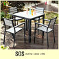 2015 Made In China Fashion Hypaethral Resturant Plastic Wood Square Dining Set , High Quality Outdoor Coffee Shop Rattan Set, View Outdoor Coffee Shop Rattan Set, ligo Product Details from Foshan Liyoung Furniture Co., Ltd. on Alibaba.com