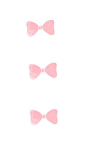 White Pink watercolour Bows iphone wallpaper background phone lock screen