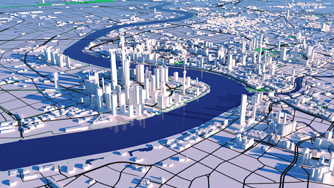 上海三维可视化立体图