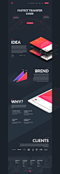 I like this color scheme - maybe inverted. Dribbble - Fun-project.png by Vladimir Babić