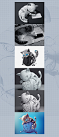 3D机械猫图标 |GAMEUI- 游戏设计圈聚集地 | 游戏UI | 游戏界面 | 游戏图标 | 游戏网站 | 游戏群 | 游戏设计